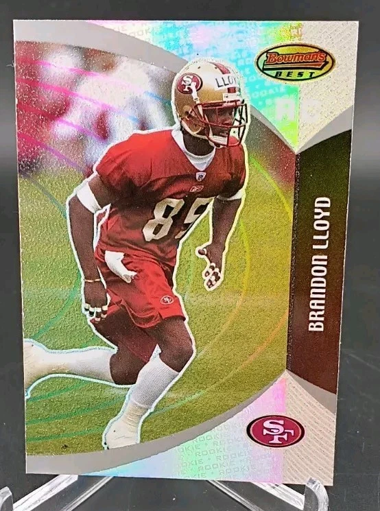 2003 Bowman's Best - #83 Brandon Lloyd (RC) - Image 1 of 2