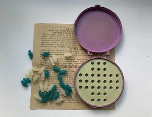 Vintage puzzle game "yoga". Puzzle of the 1980s. An intellectual game. USSR - Picture 1 of 11