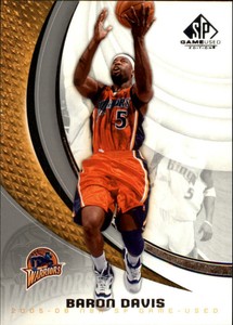 2005-06 SP Game Used Basketball #32 Baron Davis 