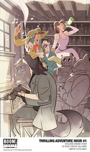SDCC 2018 Boom! The Thrilling Adventure Hour #1 Variant Cover Cheeks - In Hand - Picture 1 of 1