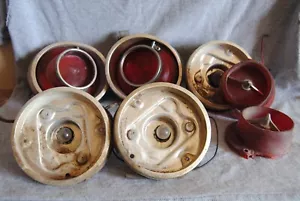 63 or 64 chevy chevrolet impala original tail lights parts lot - Picture 1 of 1