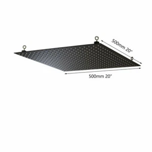 Cabezal de ducha ultrafino de lluvia de 20"" montado en el techo pulverizador superior acero inoxidable - Imagen 1 de 6