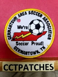 GERMANTOWN, TENNESSEE AREA SOCCER ASSOCIATION PATCH - Picture 1 of 2