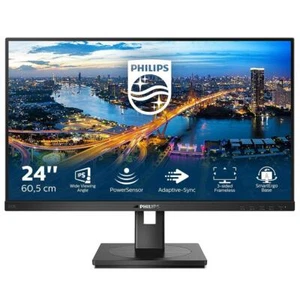 Philips LED Monitor Display 23.8" 75Hz 1920 x 1080 Pixels Full HD Black 242B1/00 - Picture 1 of 4