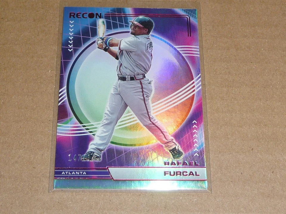 2023 Panini Chronicles RAFAEL FURCAL RECON RED PARALLEL BRAVES /199 M5990 - Image 1 of 1