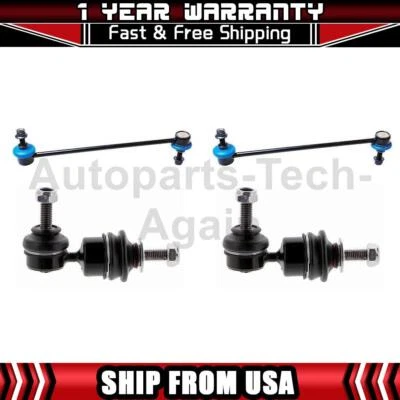 Mevotech 4 Front Rear Sway Bar Link Fits 2010-2013 Mazda 3 Sport - Image 1 of 4