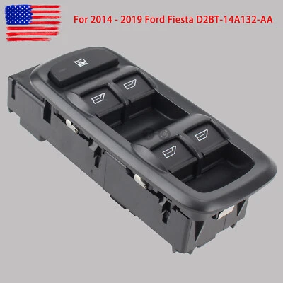 Driver door Power Window Switch Fits For 2014 - 2019 Ford Fiesta D2BT14A132AA - Image 1 of 4