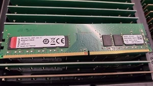 128GB DDR4 KIT 16X (8GB DDR4 PC4-19200E ECC UDIMM Kingston KVR24E17S8/8 ) - Picture 1 of 1