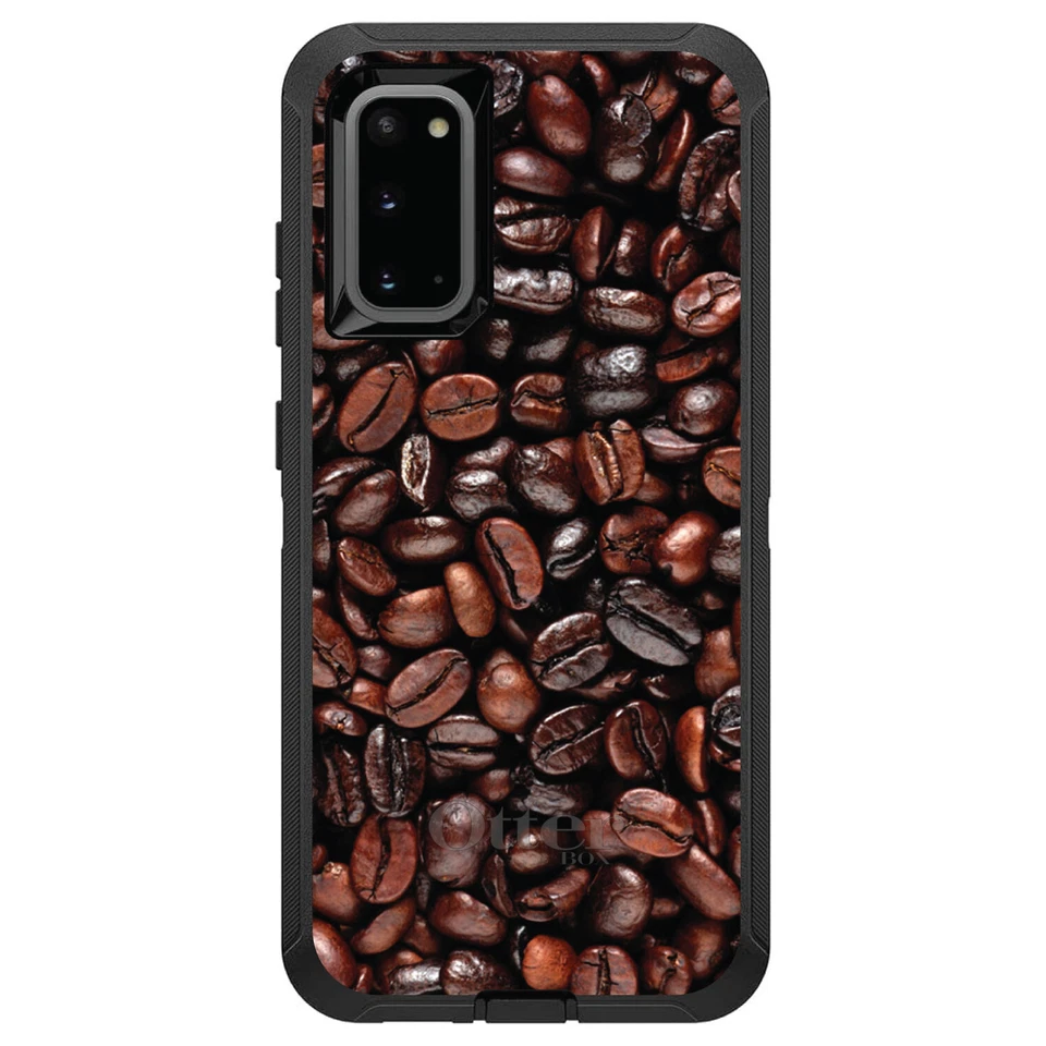 Granos de café marrón oscuro OtterBox Defender para Galaxy S (elige modelo) Foto 1 de 1
