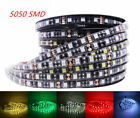 5050 LED Strip 300 LEDs Flexible Black PCB LED light RGB /Warm White/Red DC12V