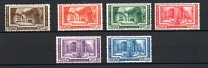 Vatican 1938 Set Archeology congress stamps (Michel 67/72) nice MLH - Picture 1 of 2