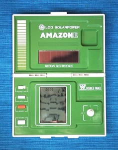 AMAZONE Game & Watch (BANDAI). LCD SOLARPOWER Double Panel. VERY RARE! - Picture 1 of 4