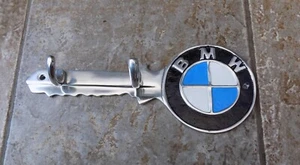 Superb cast polished Aluminium BMW Key Hook Holder Sign Garage Man Cave - Picture 1 of 4