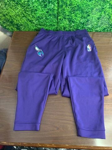 NBA Charlotte Hornets Basketball #8 Johnny O'Bryant Purple Sweatpants XL-Tall Cover