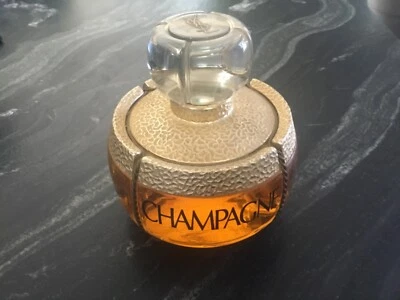 Rare flacon géant Champagne Yves Saint Laurent Eau De Toilette 500ml no factice. - Photo 1/3
