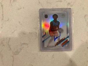2021-22 Topps Chrome OTE Overtime Elite - Chrome Auto #CA-ATH1 Ausar Thompson - Foto 1 di 4