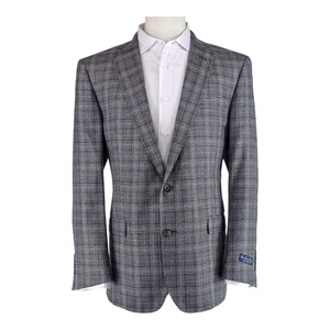 Quiet Luxury Brooks Brothers Regent Blazer 44R Silk Wool Glen Plaid Italy NWT - Picture 1 of 24
