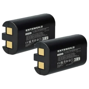 2x Akku für 3M W003688 S0895880 Drucker 1000mAh - Bild 1 von 9