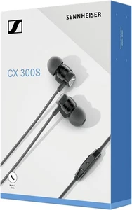 (NEW) Sennheiser CX 300S In-Ear Headphones – Smart Remote – Mic – Wired - Black - Picture 1 of 6