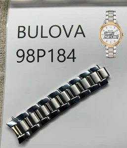 Bulova Sutton Band Links 9 SOLO Acciaio Inox - Ricambio Orologio Parte 98P184 - Foto 1 di 1