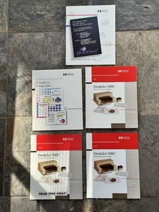 Users Guide HP DESKJET 500C Setup Guide Software Guide Manuals - Picture 1 of 5
