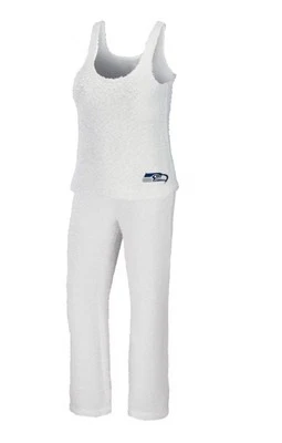 Seattle Seahawks WEAR Women's Cozy Scoop Neck Tank Top & Pants Sleep Set -NWT XL - Image 1 of 4