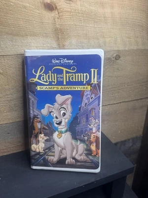 Disney Lady and the Tramp II: Scamp's Adventure VHS, 2001, Clamshell - Image 1 of 3