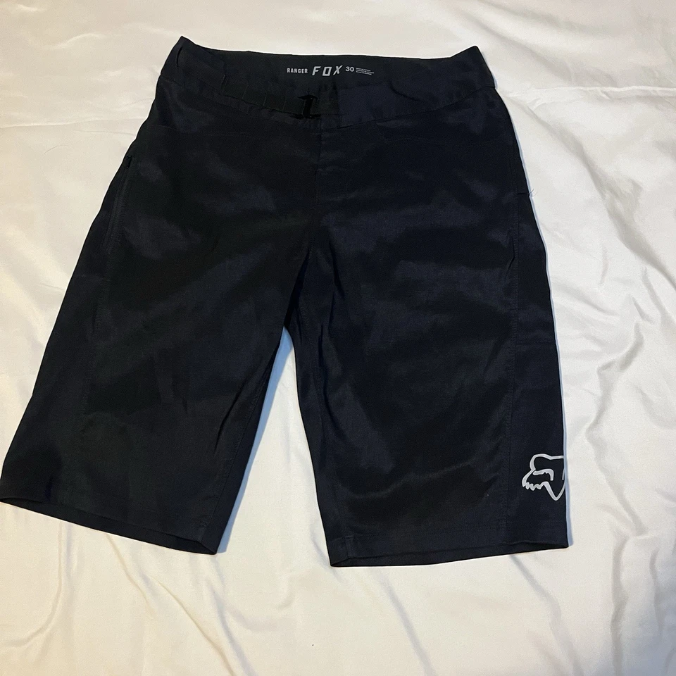 Pantalones Cortos Fox Racing Ranger 30 Negros Bicicleta de Montaña Ciclismo Cintura Ajustable Para Hombre Foto 1 de 4