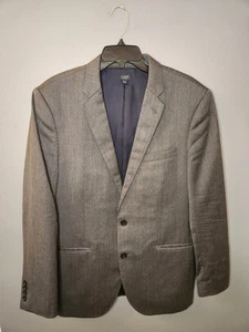 J. Crew Ludlow Sakko Herren 42R Grau Blazer Anzug Sport Mantel 100% Italienische Wolle - Bild 1 von 7