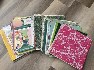 RIESIGES LOS ** 200+ BLATT ** 12x12 Sammelalbum Papier & Karton - über 10 Pfund! - Bild 1 von 9