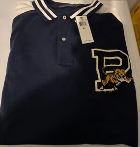 Polo Ralph Lauren VARSITY NY STATE CHAMPS Big & Tall Polo NAVY/WHITE NEU 4XLT - Bild 1 von 10