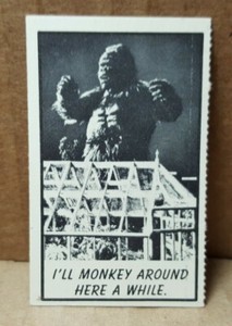 1963 Topps Monster Laffs Midgee #18 Trading Card VF/NM 
