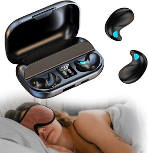 X57 Invisible Sleep Wireless Earphone Waterproof Earbuds bluetooth 5.3 feather - Picture 1 of 16