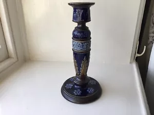 Doulton Lambeth Candlestick C1891-1902 - Picture 1 of 6