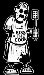 Zombie Chef Dad Walking Dead Family Vinyl Decal Sticker - Picture 1 of 1