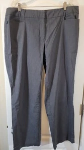 Lane Bryant Womens Size 18 Gray Dress Pants Slacks - Picture 1 of 7