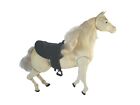 Vintage M.I.I. 1983 cheval en plastique posable joint peut bouger la tête et les jambes 