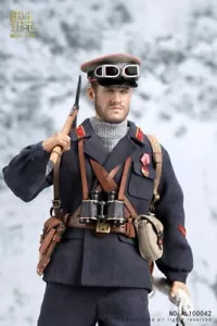 Alert Line 1/6 Maßstab 12" Zweiter Weltkrieg sowjetische Berginfanterie Offizier Figur AL100042 - Bild 1 von 5