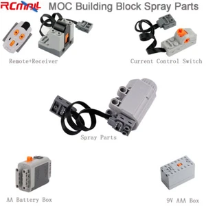 MOC Spray Parts Fogger Building Blocks Car Aircraft Train Smoke Exhaust Motor - Picture 1 of 8