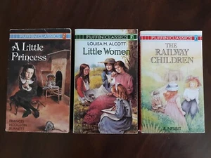 (3) Puffin Classics - A Little Princess / Little Women / The Railway Children - Picture 1 of 12