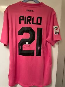 Signed Andrea Pirlo Juventus Fc Jersey With Coa