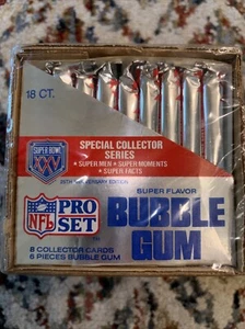1990 Pro Set 18-Pack Box Football Super Bowl XXV 25th Anniversary Factory Sealed - Bild 1 von 3