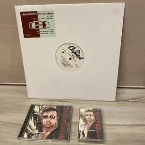 MC Hammer CD Vinyl Cassette Lot - Let's Get It Started & Till You Drop EX - Picture 1 of 6