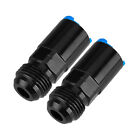 Car 2x 8AN Male Flare to 3/8" Female EFI Fuel Adapter Fitting Quick Connect