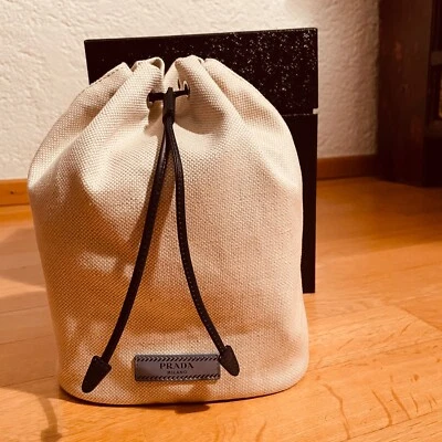 Original PRADA BUCKET BAG - LEINEN - NEU und ungebraucht - Bild 1 von 4