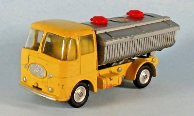 CORGI E.R.F. 64 G Cement Tipper Truck (Yellow, Blue) 1/43 Scale Diecast Model! - Image 1 of 4