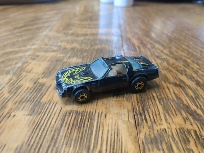MATTEL HOT WHEELS 1977 PONTIAC FIREBIRD TRANS AM BLACK MALAYSIA  H2  - Image 1 of 4