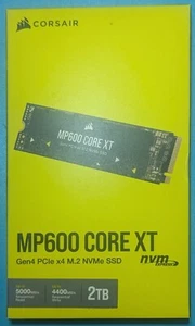 Corsair 2TB MP600 CORE XT M.2 2280 PCI-Express 4.0 x4 3D QLC Internal SSD - Photo 1/1