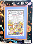 Design Works Crafts 14-Ct Cross Stitch Kit HAPPY CHILD Has Been Started AS IS
