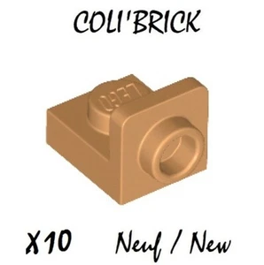 Lego 36840 - 10x Support / Bracket 1x1 1x1 inverted - Medium Nougat - New Neuf - Picture 1 of 1